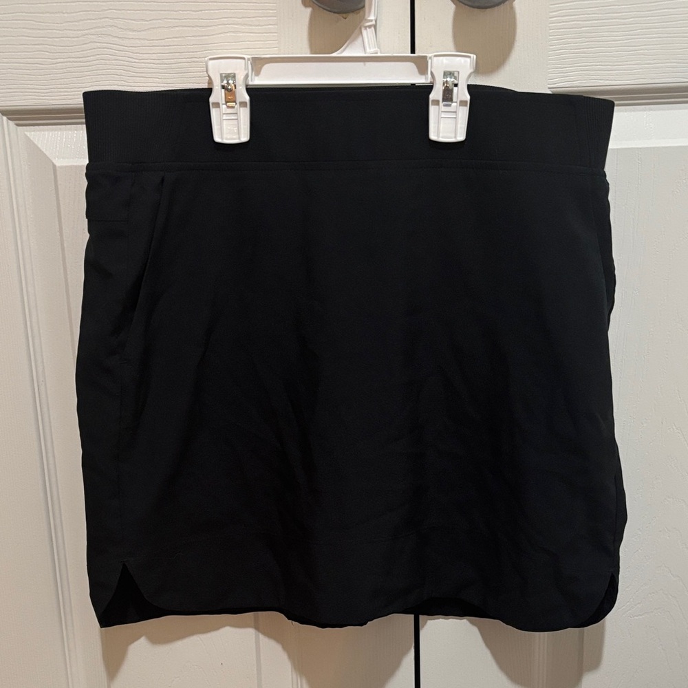 Black Athletic Skort